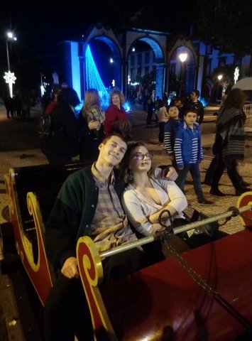 Vlad Talashchenko podczas studiów na University of the Azores w ramach programu Erasmus+ (semestr zimowy 2017/2018)