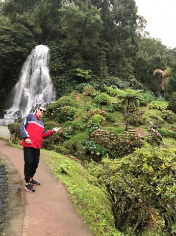 Vlad Talashchenko podczas studiów na University of the Azores w ramach programu Erasmus+ (semestr zimowy 2017/2018)