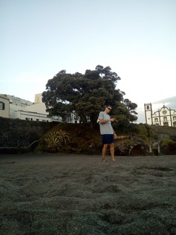 Vladyslav Talashchenko podczas studiów na University of the Azores w ramach programu Erasmus+ (semestr zimowy 2017/2018)