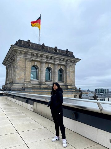 Erasmus+ students - Yunus Emre POLAT and Diyora RAKHIMOVA in Germany