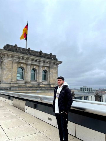 Erasmus+ students - Yunus Emre POLAT and Diyora RAKHIMOVA in Germany