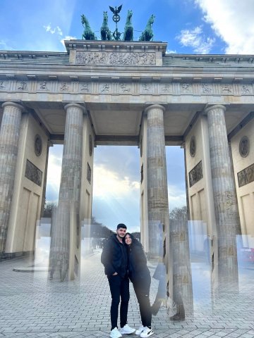 Erasmus+ students - Yunus Emre POLAT and Diyora RAKHIMOVA in Germany