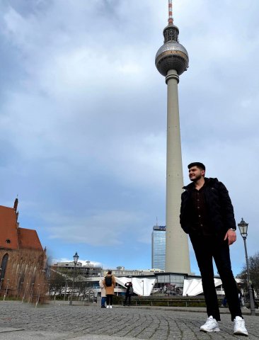 Erasmus+ students - Yunus Emre POLAT and Diyora RAKHIMOVA in Germany