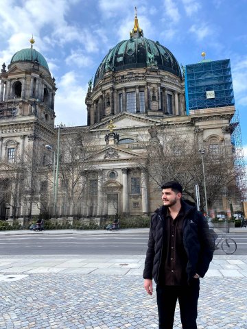 Erasmus+ students - Yunus Emre POLAT and Diyora RAKHIMOVA in Germany