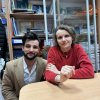 A joint photo with my nice student Enes Sosan from Munzur University 